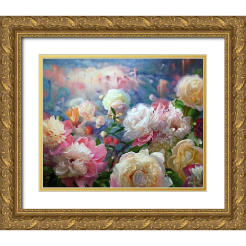 Dreamy Dreams Gold Ornate Wood Framed Art Print with Double Matting by Kopania, Zbigniew
