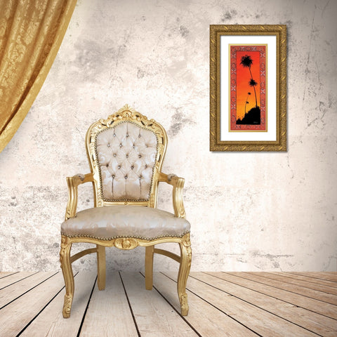 Australian Bush I Gold Ornate Wood Framed Art Print with Double Matting by Dahlke, Izabella