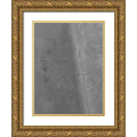 Gray Ridge I Gold Ornate Wood Framed Art Print with Double Matting by Grayscale