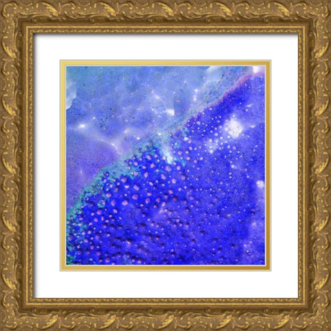 BioRidge II Gold Ornate Wood Framed Art Print with Double Matting by Grayscale
