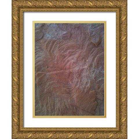 Sandstone I Gold Ornate Wood Framed Art Print with Double Matting by Grayscale