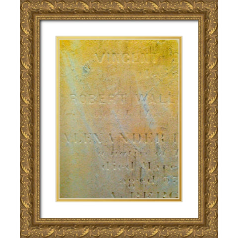 Mausoleum I Gold Ornate Wood Framed Art Print with Double Matting by Grayscale