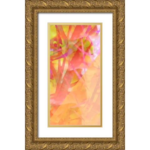 Wayfinder B Gold Ornate Wood Framed Art Print with Double Matting by Popcorn