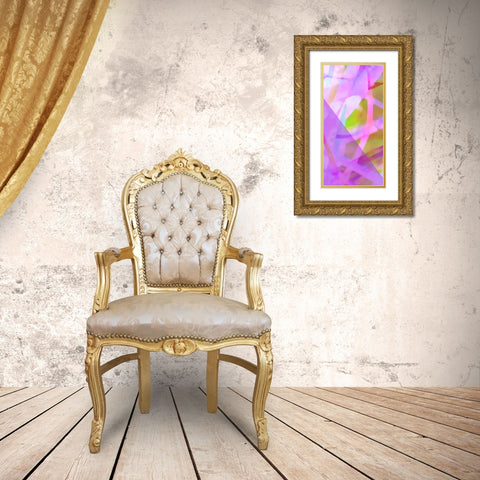 Wayfinder C Gold Ornate Wood Framed Art Print with Double Matting by Popcorn