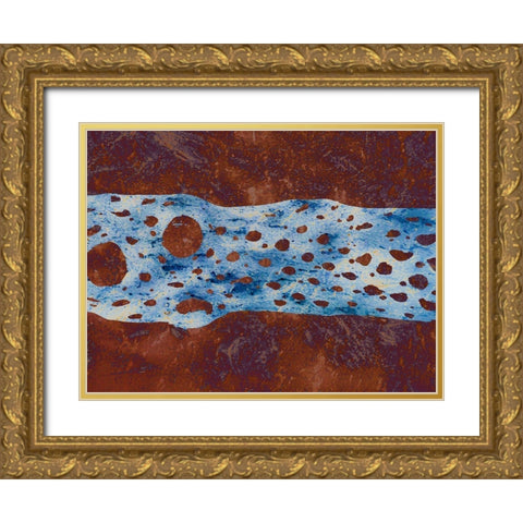 Cholla Stylized III Gold Ornate Wood Framed Art Print with Double Matting by Tenoever, William