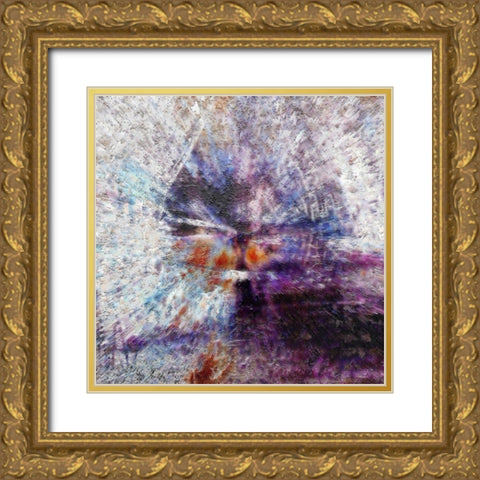 Neutrino in Flash Gold Ornate Wood Framed Art Print with Double Matting by Tenoever, William