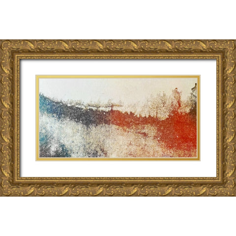 Transient States 2 Gold Ornate Wood Framed Art Print with Double Matting by Tenoever, William