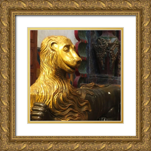 San Xavier Del Bac VII Gold Ornate Wood Framed Art Print with Double Matting by Popcorn