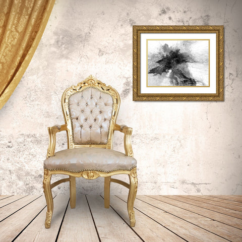 B and W III Gold Ornate Wood Framed Art Print with Double Matting by Tienhaara, Michael