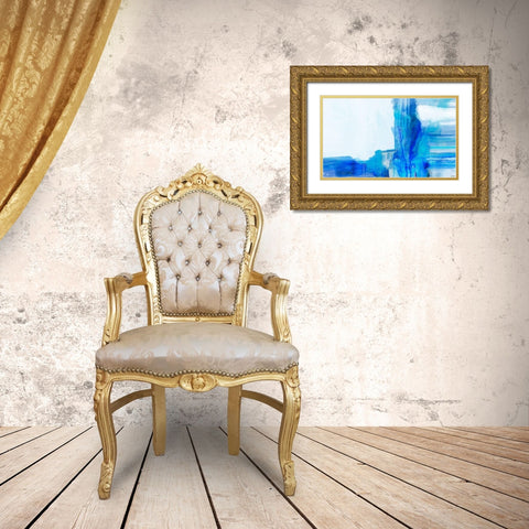 Mood Shift III Gold Ornate Wood Framed Art Print with Double Matting by Tienhaara, Michael