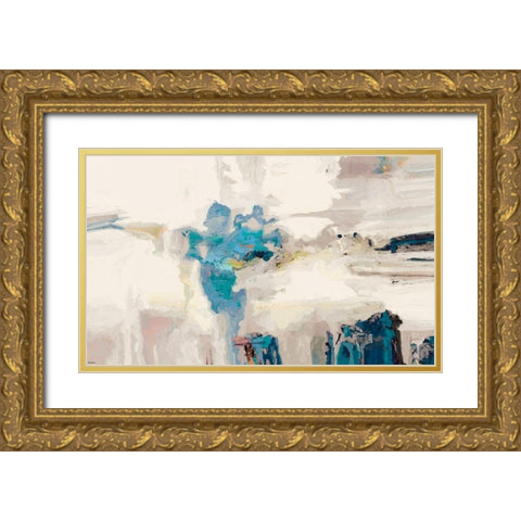 Melody I Gold Ornate Wood Framed Art Print with Double Matting by Tienhaara, Michael