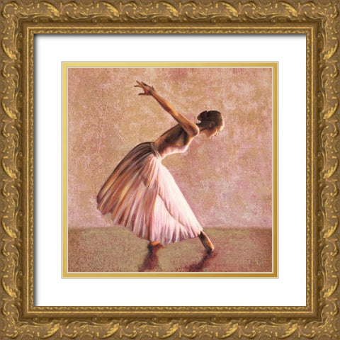 Magie Gold Ornate Wood Framed Art Print with Double Matting by Bassetti, Andrea