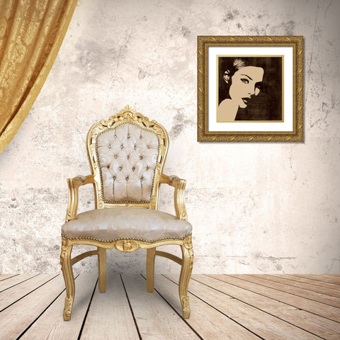 Deluxe I Gold Ornate Wood Framed Art Print with Double Matting by Cooper, Andrew