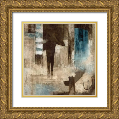 Force of Nature Gold Ornate Wood Framed Art Print with Double Matting by Edwards, Alex