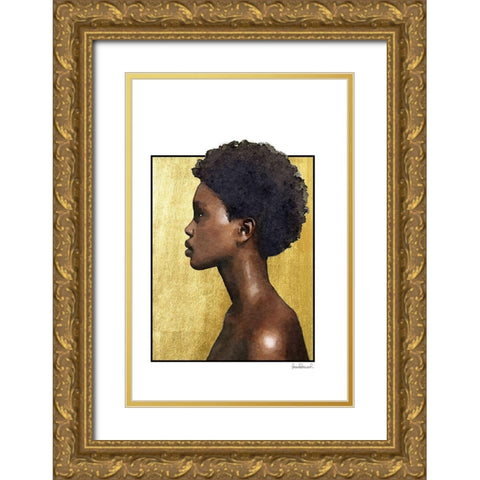 Majestic Gold Ornate Wood Framed Art Print with Double Matting by Amanda Greenwood