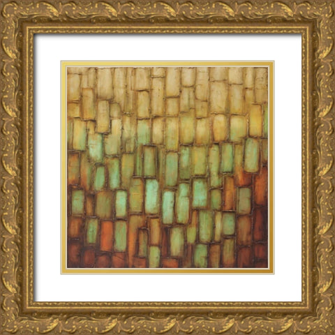Highlights II Gold Ornate Wood Framed Art Print with Double Matting by Perry, Alexandra