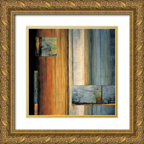 Fascination I Gold Ornate Wood Framed Art Print with Double Matting by Summers, Aaron