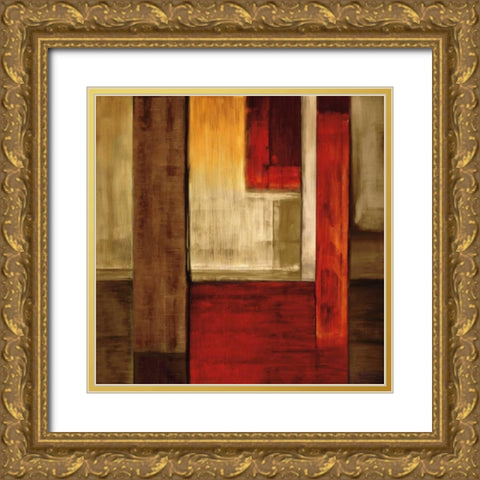 Crossover II Gold Ornate Wood Framed Art Print with Double Matting by Summers, Aaron