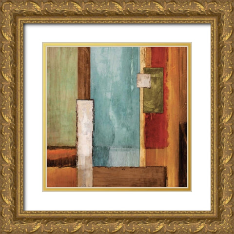 Another Dimension I Gold Ornate Wood Framed Art Print with Double Matting by Summers, Aaron