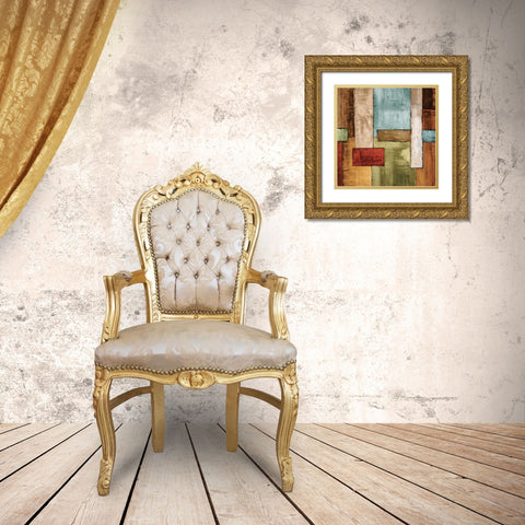 Another Dimension II Gold Ornate Wood Framed Art Print with Double Matting by Summers, Aaron