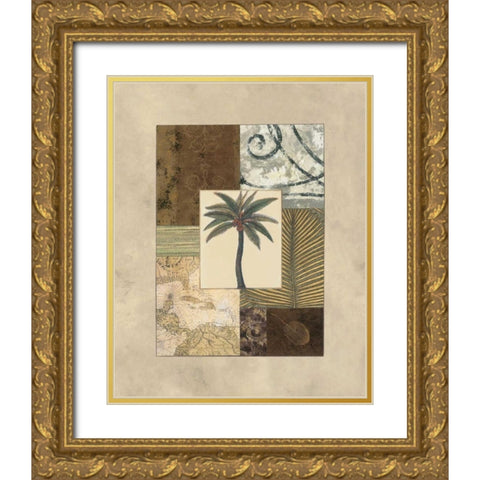 Colonial I Gold Ornate Wood Framed Art Print with Double Matting by Weaver, Amy