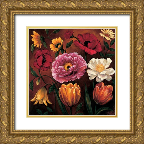 Abundance I Gold Ornate Wood Framed Art Print with Double Matting by Francis, Brian