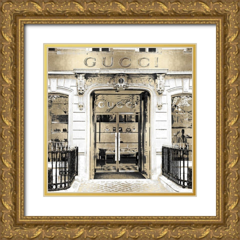 Fashion Boutique I Gold Ornate Wood Framed Art Print with Double Matting by Blake, Madeline