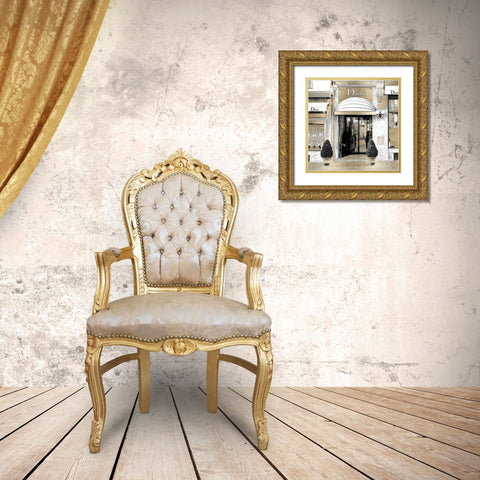 Fashion Boutique III Gold Ornate Wood Framed Art Print with Double Matting by Blake, Madeline