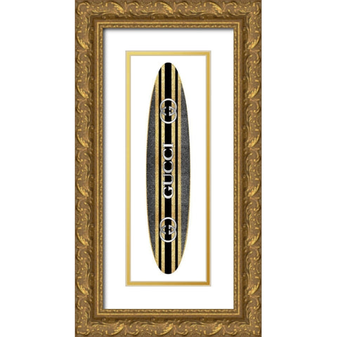 Fashion Surfboard Italy V Gold Ornate Wood Framed Art Print with Double Matting by Blake, Madeline