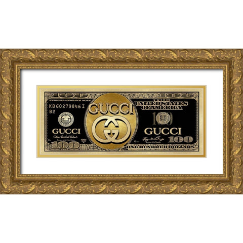 Fashion Cash IV Gold Ornate Wood Framed Art Print with Double Matting by Blake, Madeline