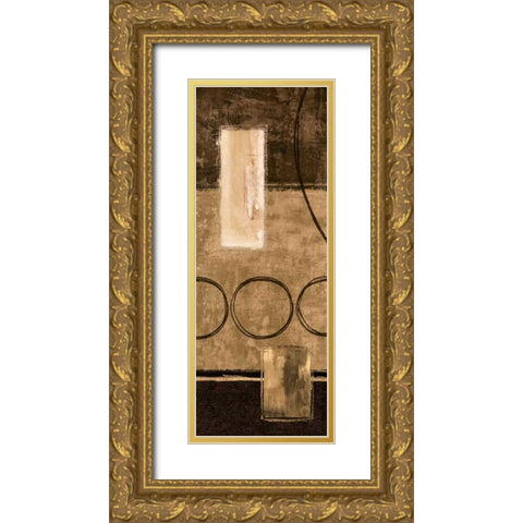 Pause to Reflect I Gold Ornate Wood Framed Art Print with Double Matting by Nelson, Brent