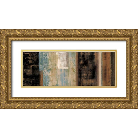 A Notion Gold Ornate Wood Framed Art Print with Double Matting by Nelson, Brent