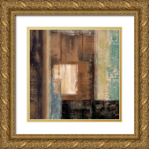 Boundless I Gold Ornate Wood Framed Art Print with Double Matting by Nelson, Brent