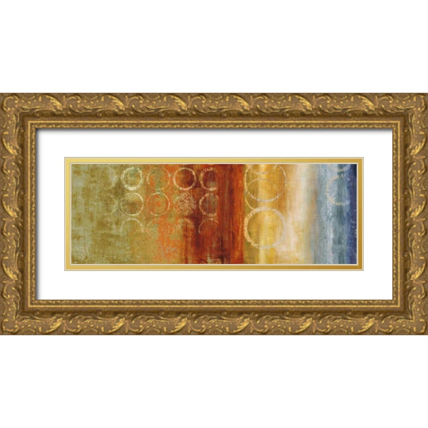 Luxuriate II Gold Ornate Wood Framed Art Print with Double Matting by Nelson, Brent
