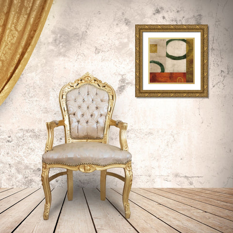 Next I Gold Ornate Wood Framed Art Print with Double Matting by Nelson, Brent