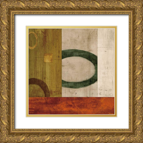 Next II Gold Ornate Wood Framed Art Print with Double Matting by Nelson, Brent