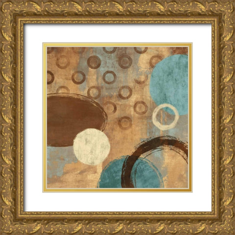 Happy Go Lucky I Gold Ornate Wood Framed Art Print with Double Matting by Nelson, Brent
