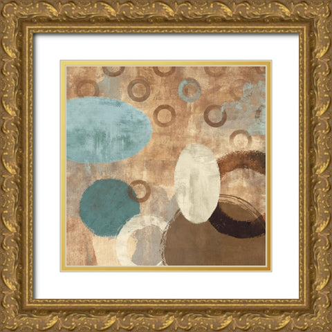 Happy Go Lucky II Gold Ornate Wood Framed Art Print with Double Matting by Nelson, Brent