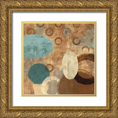 Happy Go Lucky II Gold Ornate Wood Framed Art Print with Double Matting by Nelson, Brent