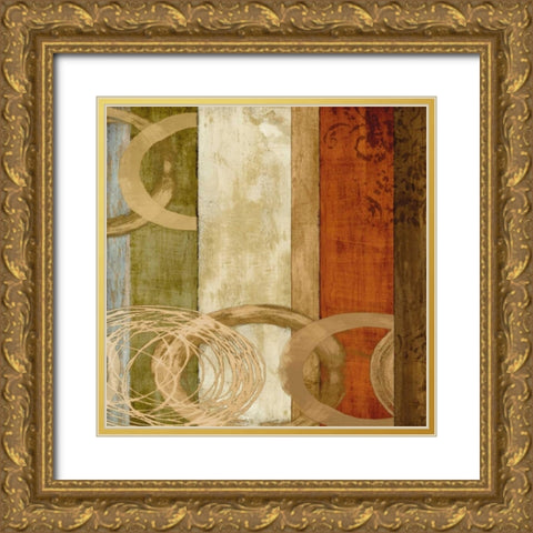 Behind the Scenes II Gold Ornate Wood Framed Art Print with Double Matting by Nelson, Brent