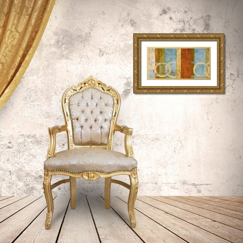 Inside Out Gold Ornate Wood Framed Art Print with Double Matting by Nelson, Brent