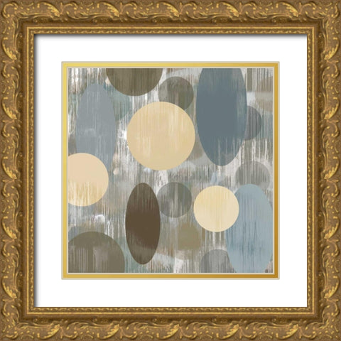 Letting Go II Gold Ornate Wood Framed Art Print with Double Matting by Nelson, Brent