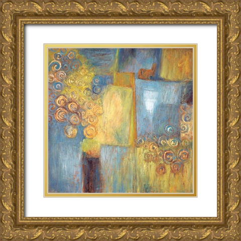 Bona Fide II Gold Ornate Wood Framed Art Print with Double Matting by Baker, Christina