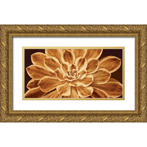 Sedona Gold Ornate Wood Framed Art Print with Double Matting by Kelly, Caroline