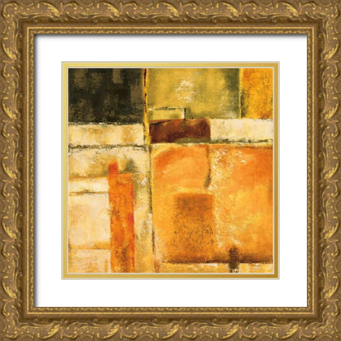 Leggerezza II Gold Ornate Wood Framed Art Print with Double Matting by Raimondi, Claudia