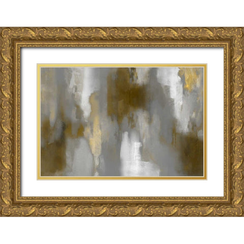 In Depth Gold Ornate Wood Framed Art Print with Double Matting by Spencer, Carey