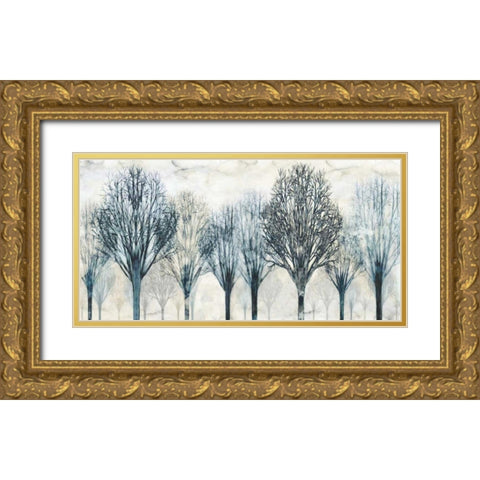 The Grove Gold Ornate Wood Framed Art Print with Double Matting by Donovan, Chris