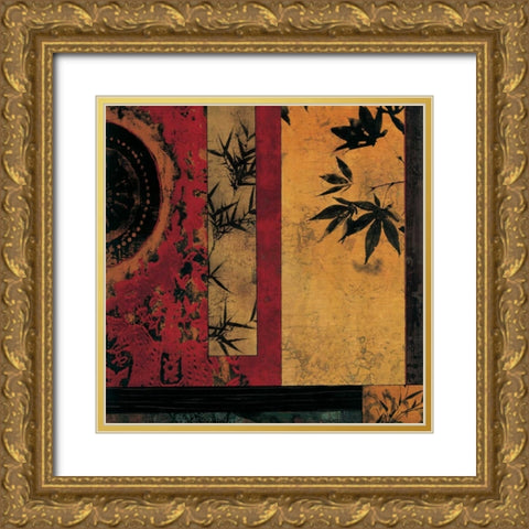 Sun Salutation II Gold Ornate Wood Framed Art Print with Double Matting by Donovan, Chris