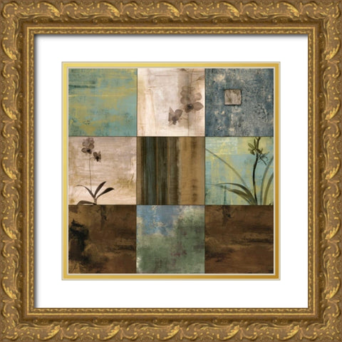 Right Action I Gold Ornate Wood Framed Art Print with Double Matting by Donovan, Chris