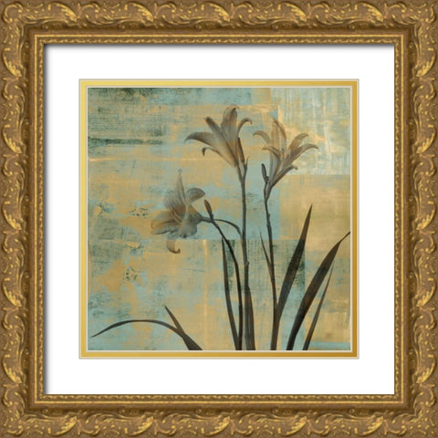 In Play I Gold Ornate Wood Framed Art Print with Double Matting by Donovan, Chris